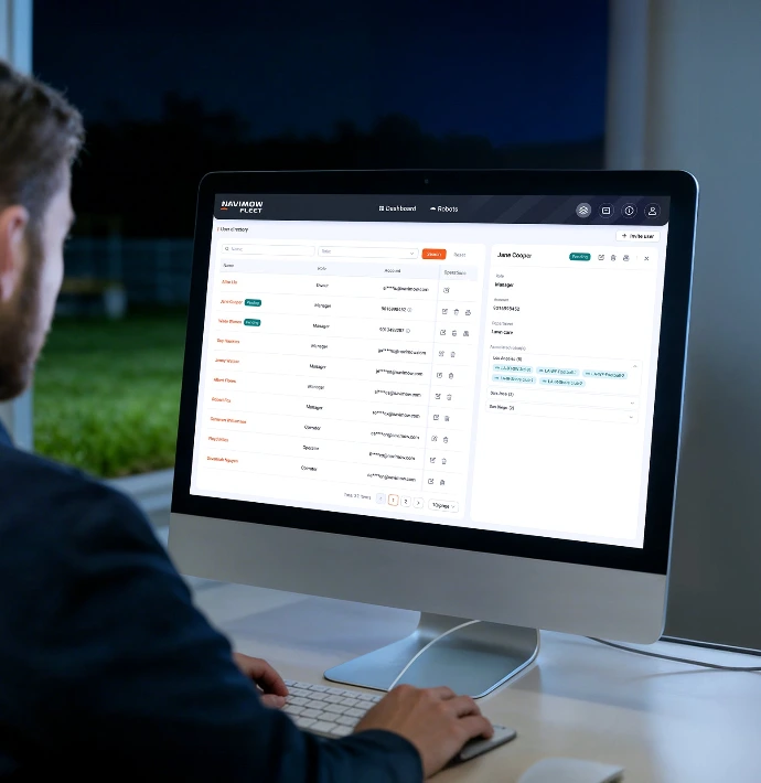 Segway Navimow CM120 en CM240 - Segway Navimow Terranox Professional robotmaaier met Xero-Turn™ 4WD, VisionFence 4.0 en vlootbeheer voor professioneel terreinonderhoud - Robotmaaiers met uniek zero-turn AWD aandrijving - Wolfs Tuinmachines Onstwedde - Robotmaaiers