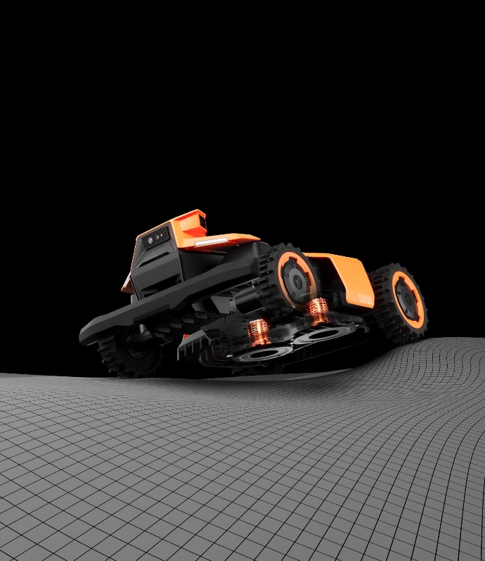 Segway Navimow CM120 en CM240 - Segway Navimow Terranox Professional robotmaaier met Xero-Turn™ 4WD, VisionFence 4.0 en vlootbeheer voor professioneel terreinonderhoud - Robotmaaiers met uniek zero-turn AWD aandrijving - Wolfs Tuinmachines Onstwedde - Robotmaaiers