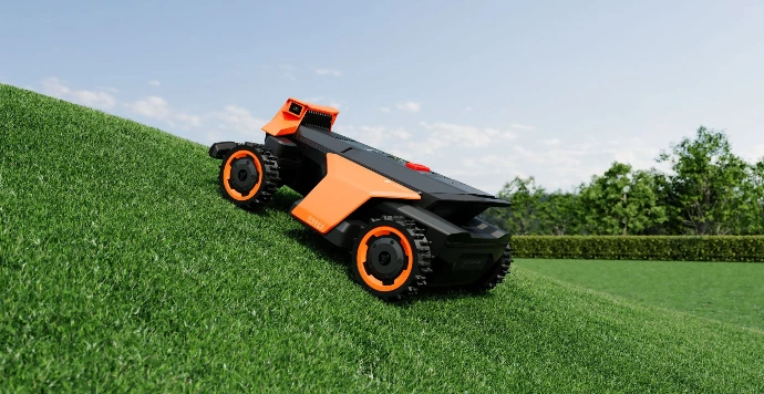 Segway Navimow CM120 en CM240 - Segway Navimow Terranox Professional robotmaaier met Xero-Turn™ 4WD, VisionFence 4.0 en vlootbeheer voor professioneel terreinonderhoud - Robotmaaiers met uniek zero-turn AWD aandrijving - Wolfs Tuinmachines Onstwedde - Robotmaaiers