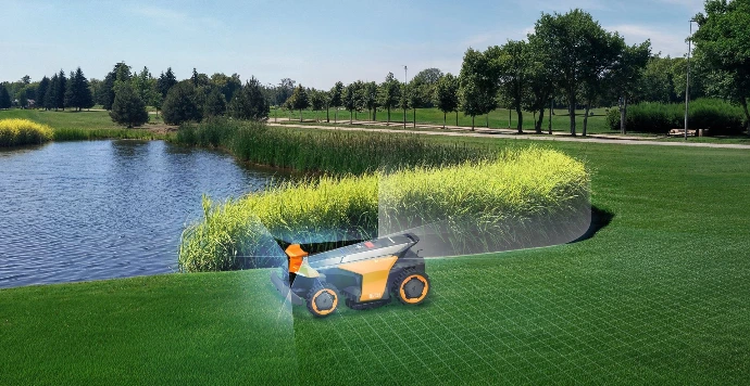 Segway Navimow CM120 en CM240 - Segway Navimow Terranox Professional robotmaaier met Xero-Turn™ 4WD, VisionFence 4.0 en vlootbeheer voor professioneel terreinonderhoud - Robotmaaiers met uniek zero-turn AWD aandrijving - Wolfs Tuinmachines Onstwedde - Robotmaaiers