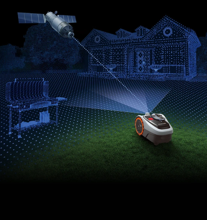 Segway Navimow I2-Serie AWD robotmaaier - I210 tot 1000m2 - Navimow I2 AWD robotmaaier met VisionFence AI, Network RTK en maximale grip op oneffen terrein - Wolfs Tuinmachines Onstwedede