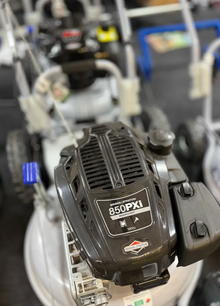 GRIN PM53A Benzinemaaier Grasmaaier Uniek Mulchen - WOLFS Tuinmachines2.webp